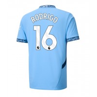 Camiseta Manchester City Rodri Hernandez #16 Primera Equipación 2024-25 manga corta